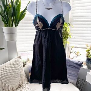 Voom by Joy Han Babydoll Dress – Vintage Y2K – As Seen on Paris Hilton XS